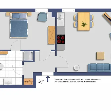 Ferienvilla Waldstra_e Whg_ 15 Appartement